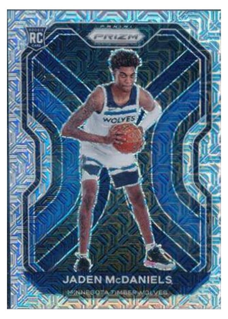 2020-21 Panini Prizm Base Set Jaden McDaniels #277 card