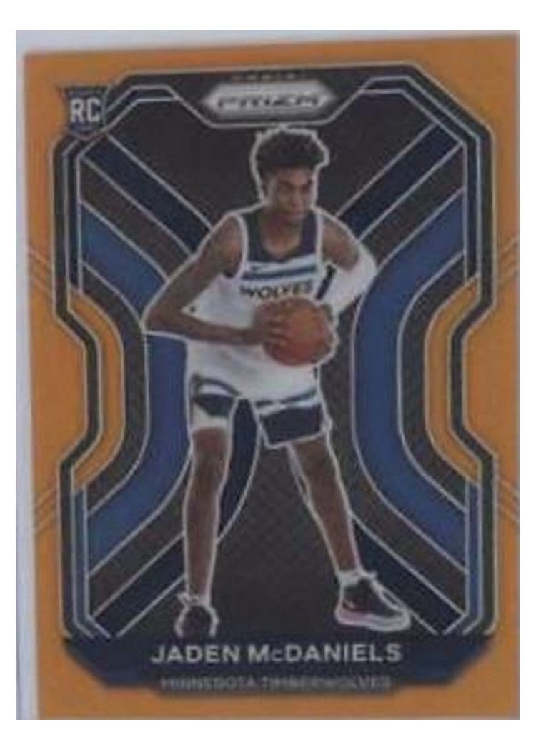 2020-21 Panini Prizm Base Set Jaden McDaniels #277 card