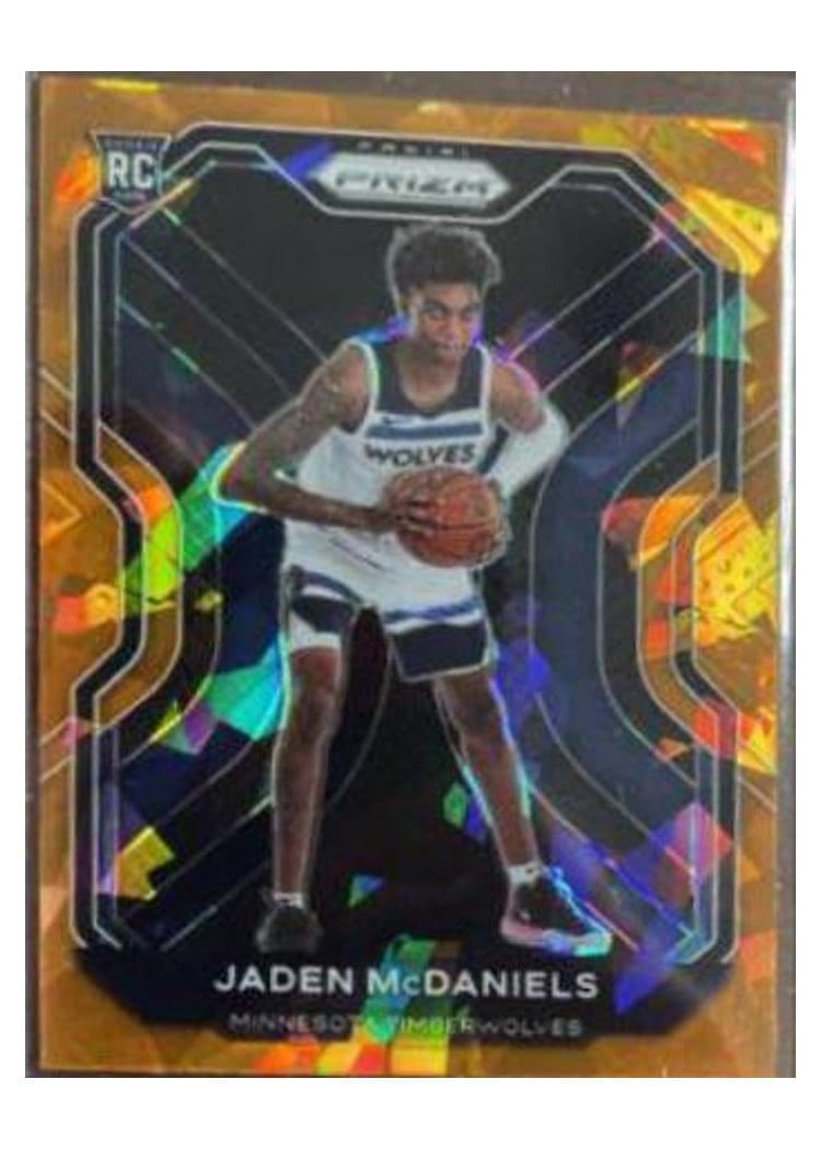 2020-21 Panini Prizm Base Set Jaden McDaniels #277 card