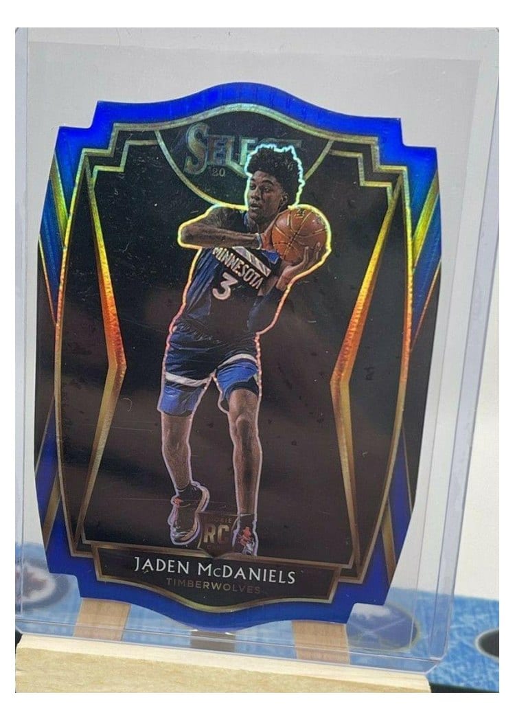 2020-21 Panini Select Base Set Jaden McDaniels #197 card