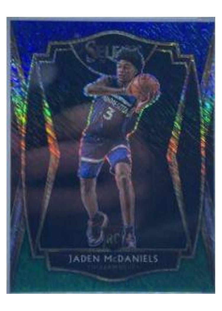 2020-21 Panini Select Base Set Jaden McDaniels #197 card