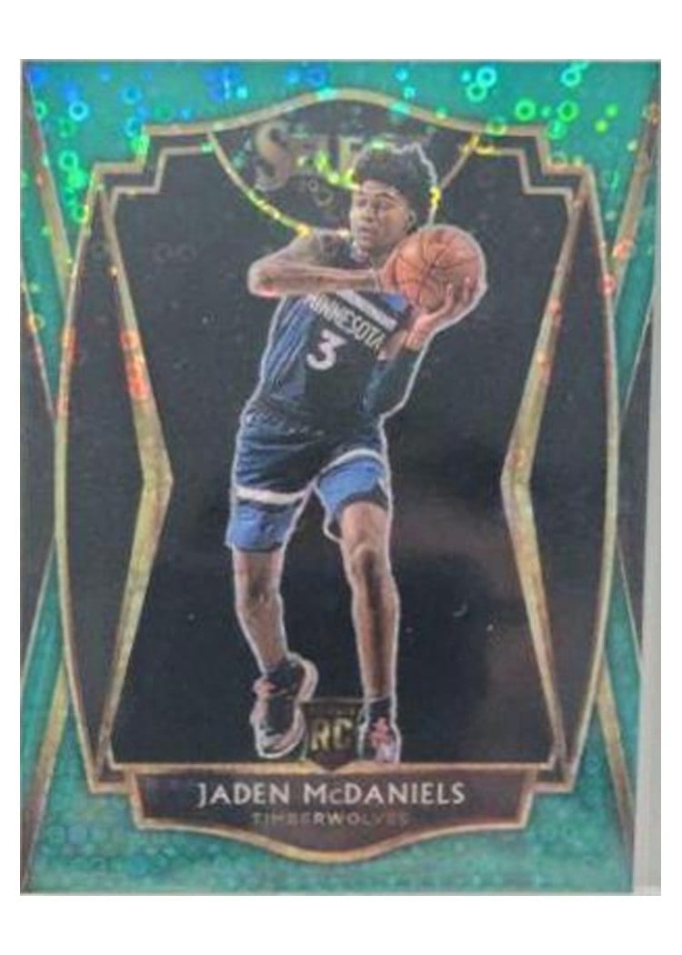 2020-21 Panini Select Base Set Jaden McDaniels #197 card