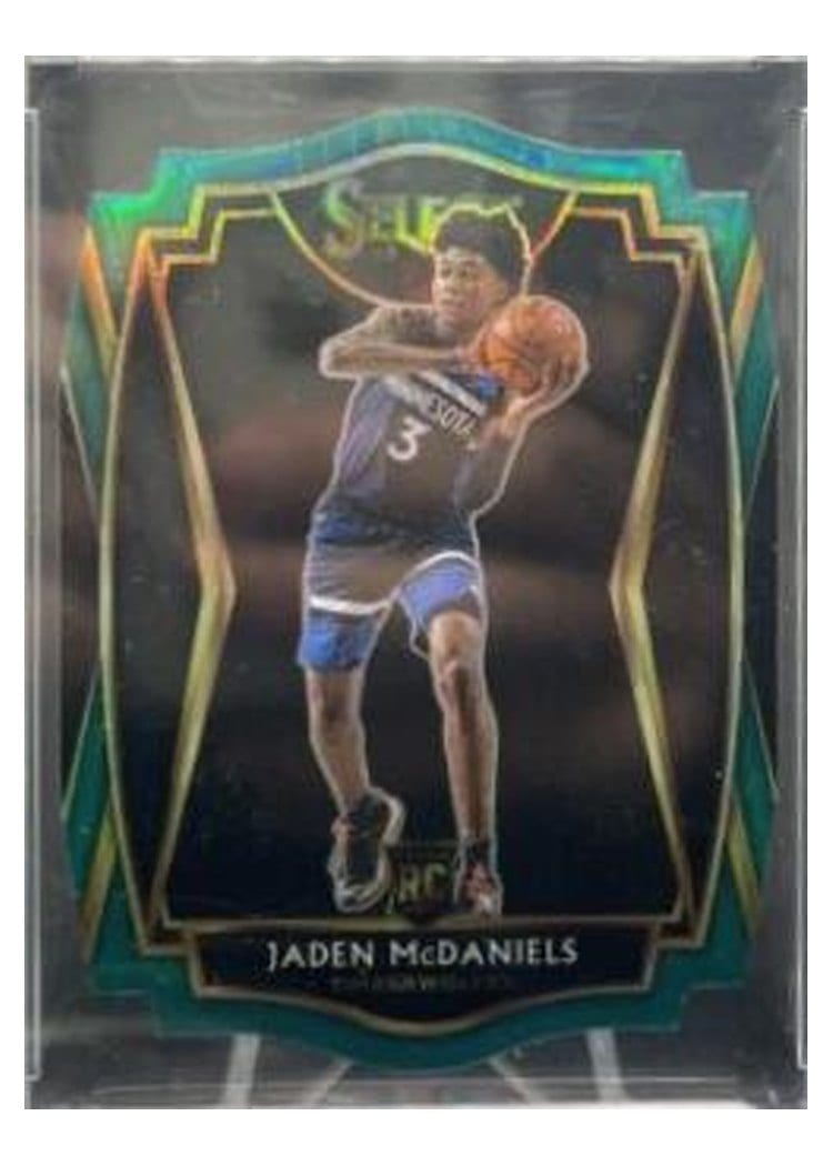 2020-21 Panini Select Base Set Jaden McDaniels #197 card