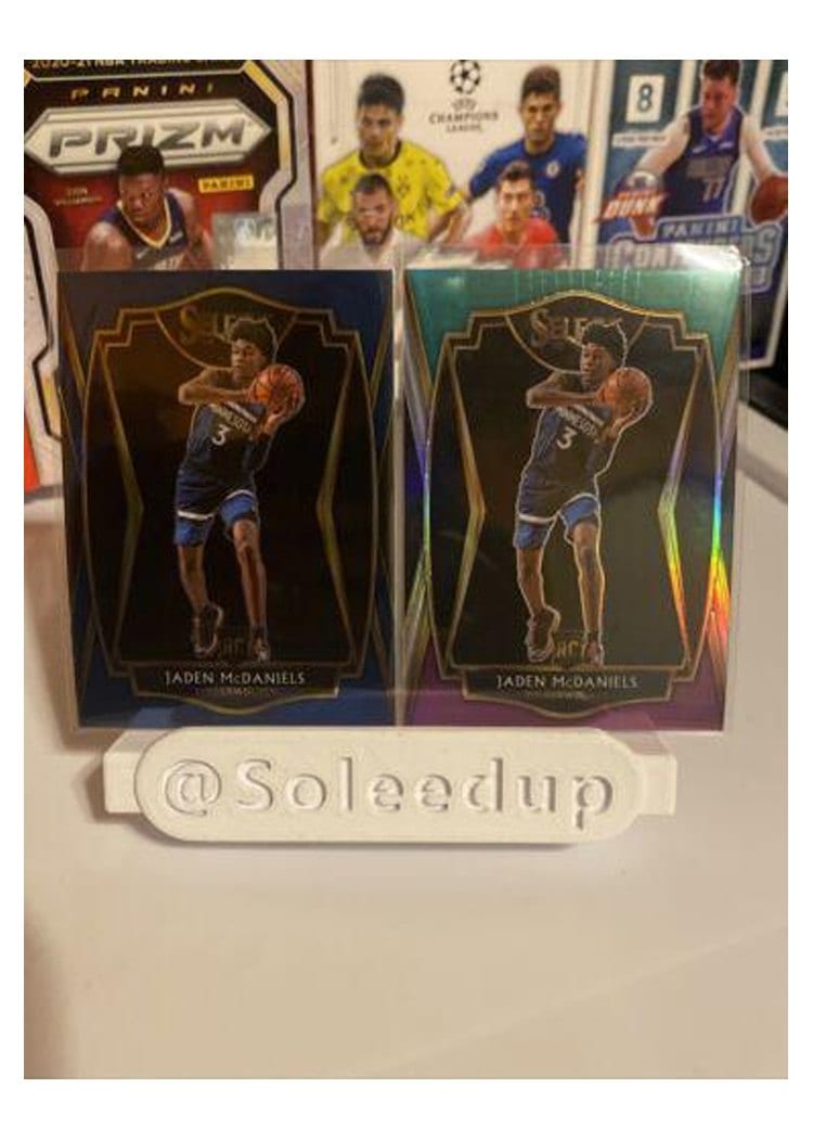 2020-21 Panini Select Base Set Jaden McDaniels #197 card
