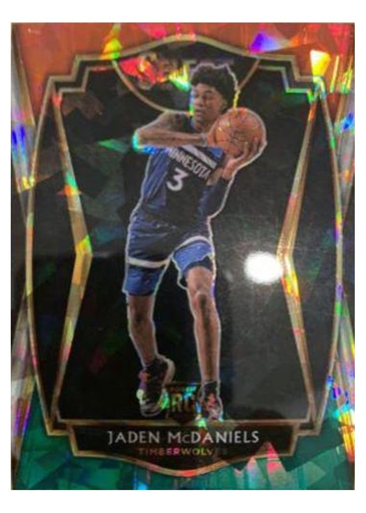 2020-21 Panini Select Base Set Jaden McDaniels #197 card