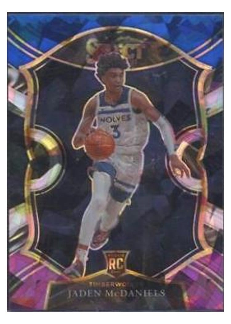 2020-21 Panini Select Base Set Jaden McDaniels #273 card