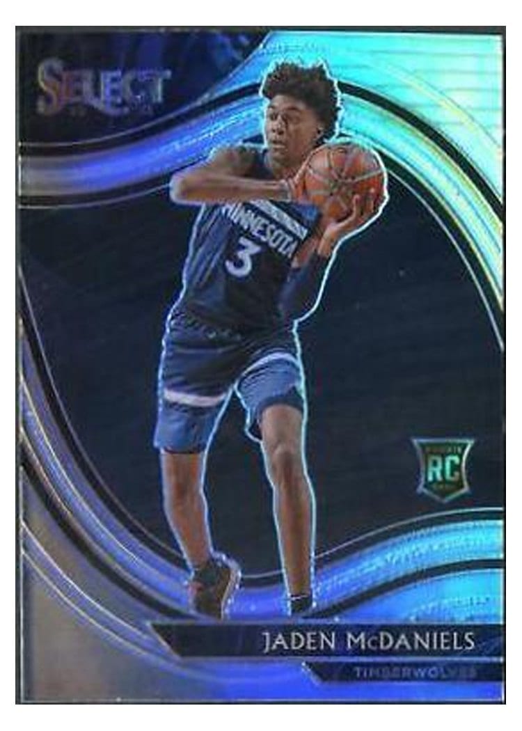 2020-21 Panini Select Base Set Jaden McDaniels #273 card