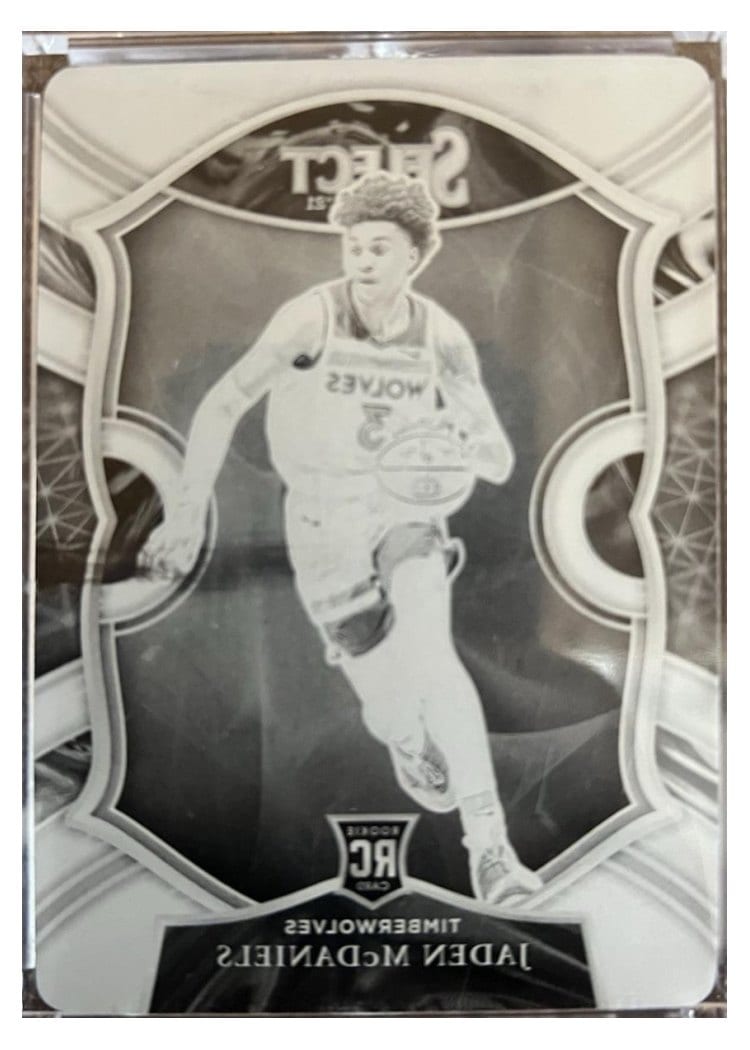 2020-21 Panini Select Base Set Jaden McDaniels #88 card