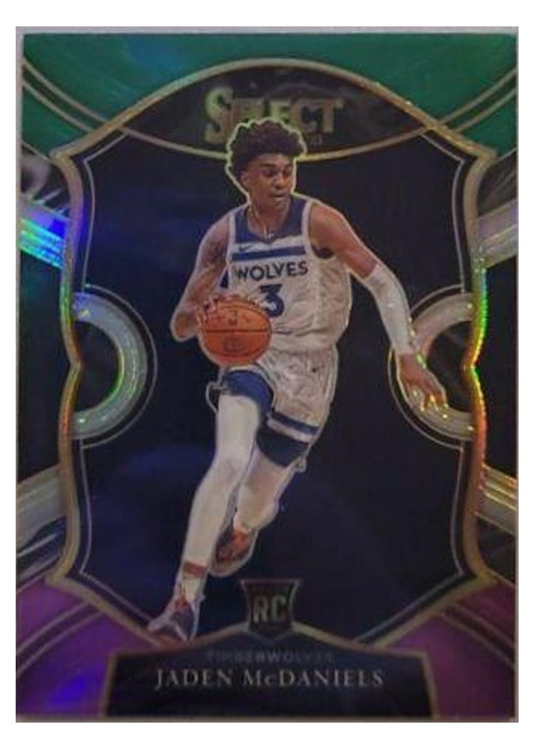 2020-21 Panini Select Base Set Jaden McDaniels #88 card