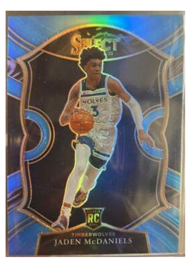 2020-21 Panini Select Base Set Jaden McDaniels #88 card