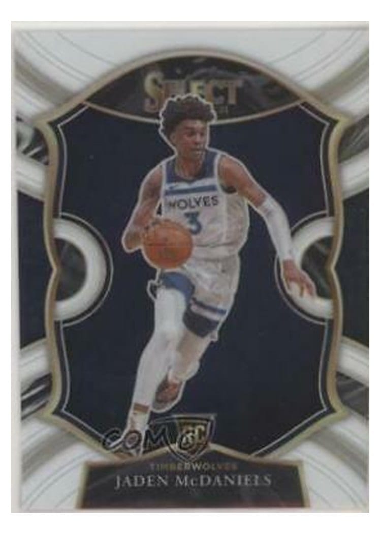 2020-21 Panini Select Base Set Jaden McDaniels #88 card