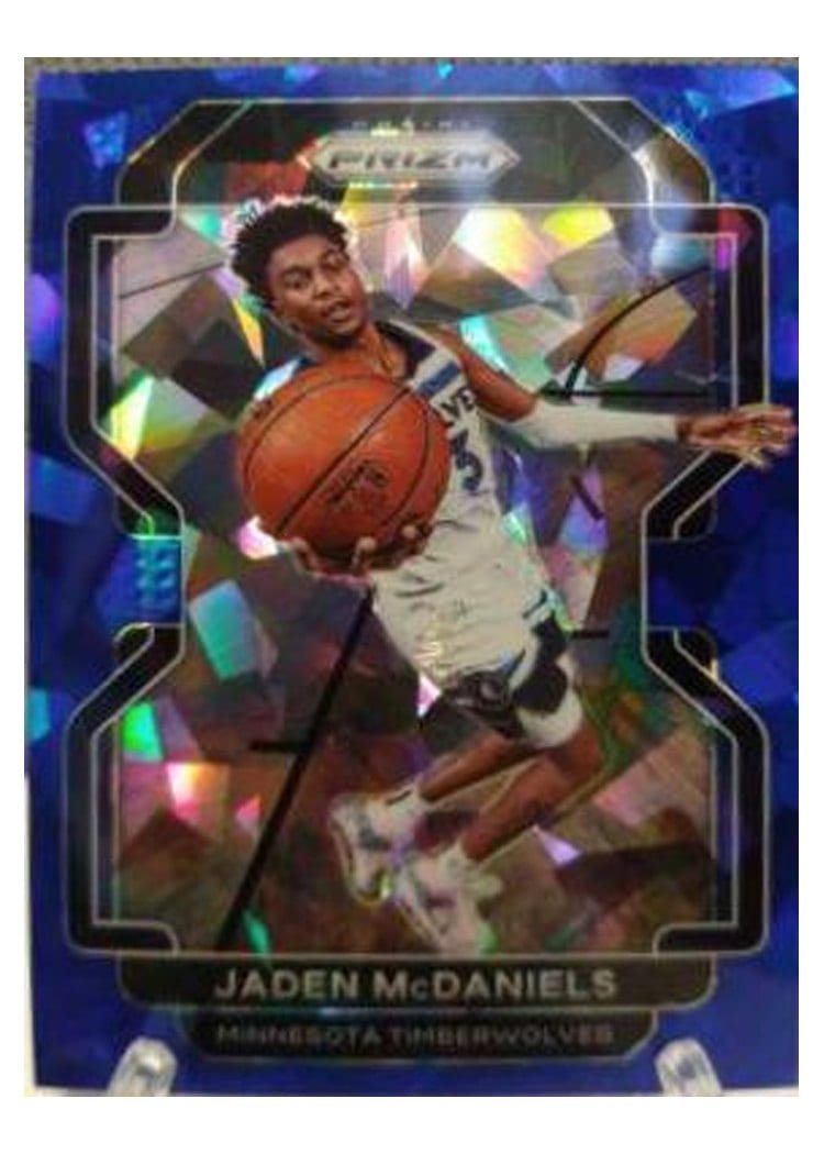 2021-22 Panini Prizm Base Set Jaden McDaniels #12 card
