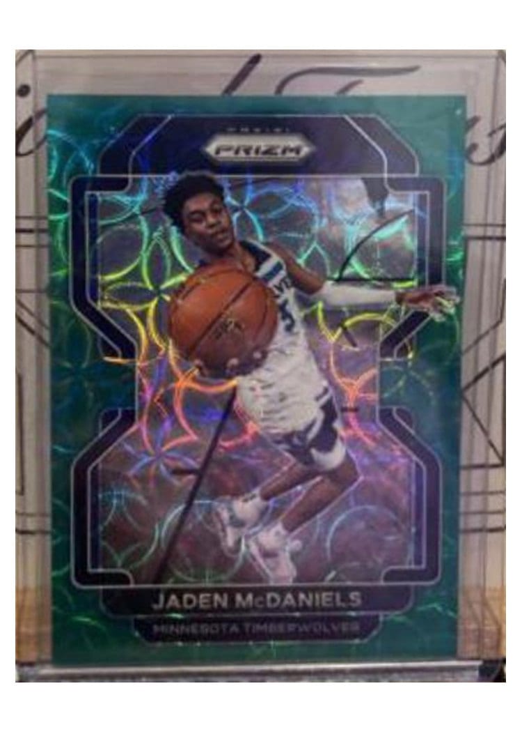 2021-22 Panini Prizm Base Set Jaden McDaniels #12 card