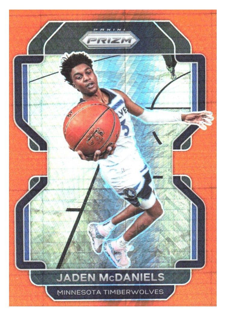 2021-22 Panini Prizm Base Set Jaden McDaniels #12 card
