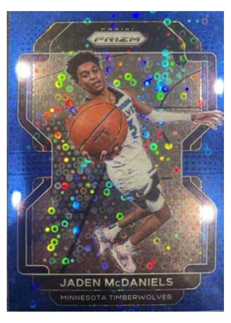 2021-22 Panini Prizm Base Set Jaden McDaniels #12 card