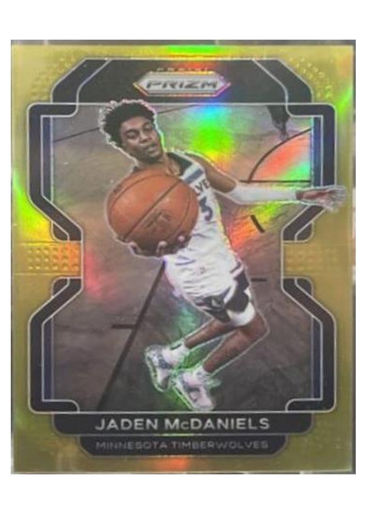 2021-22 Panini Prizm Base Set Jaden McDaniels #12 card