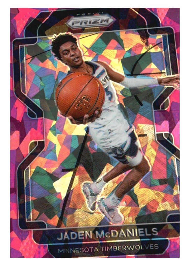 2021-22 Panini Prizm Base Set Jaden McDaniels #12 card