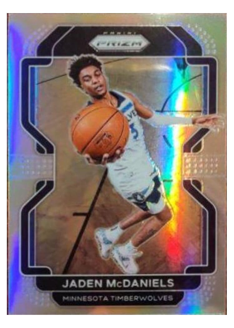2021-22 Panini Prizm Base Set Jaden McDaniels #12 card