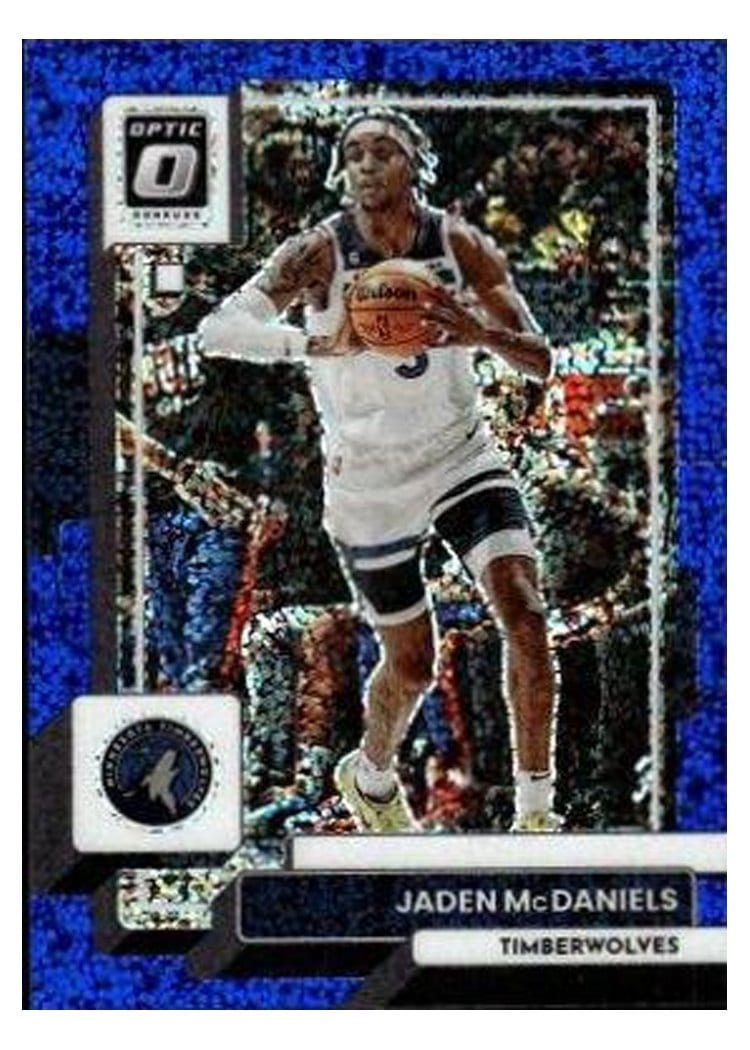 2022-23 Donruss Optic Base Set Jaden McDaniels #67 card