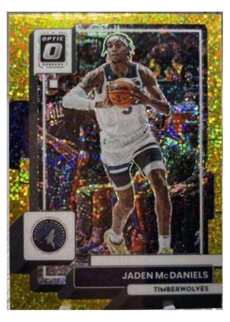 2022-23 Donruss Optic Base Set Jaden McDaniels #67 card