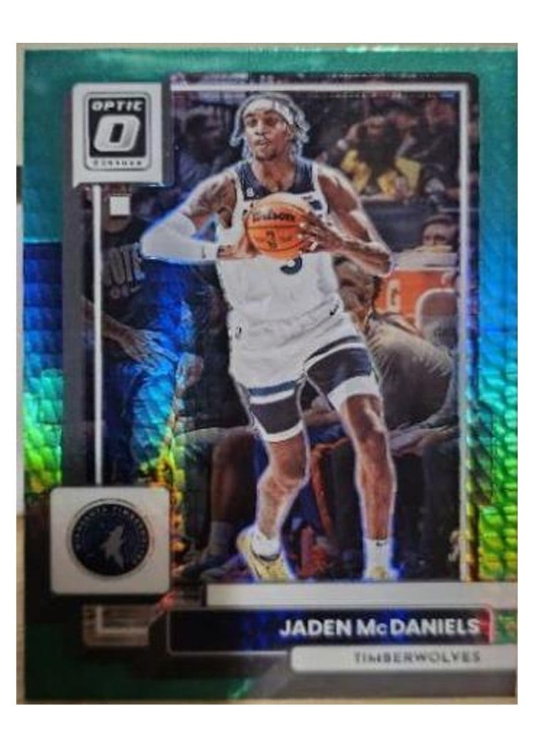 2022-23 Donruss Optic Base Set Jaden McDaniels #67 card