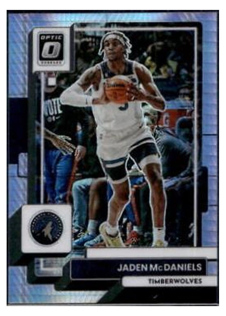 2022-23 Donruss Optic Base Set Jaden McDaniels #67 card
