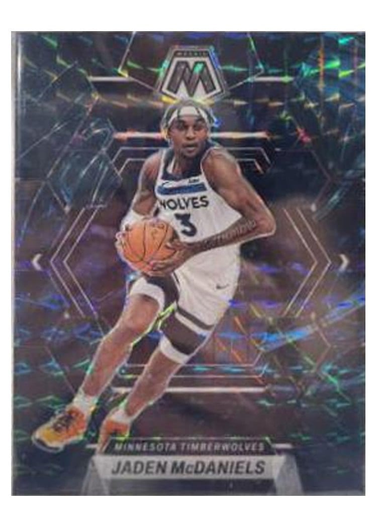 2022-23 Panini Mosaic Base Set Jaden McDaniels #58 card
