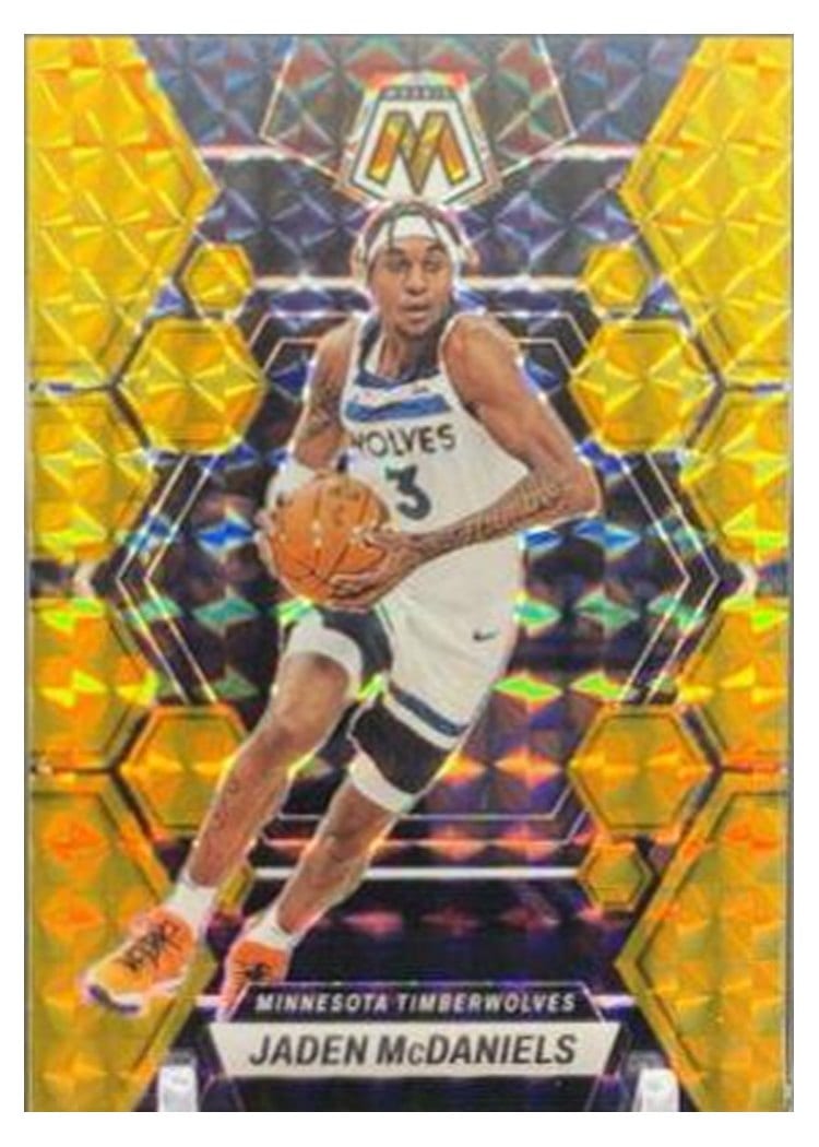 2022-23 Panini Mosaic Base Set Jaden McDaniels #58 card