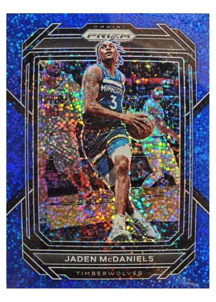 2022-23 Panini Prizm Base Set Jaden McDaniels #53 card