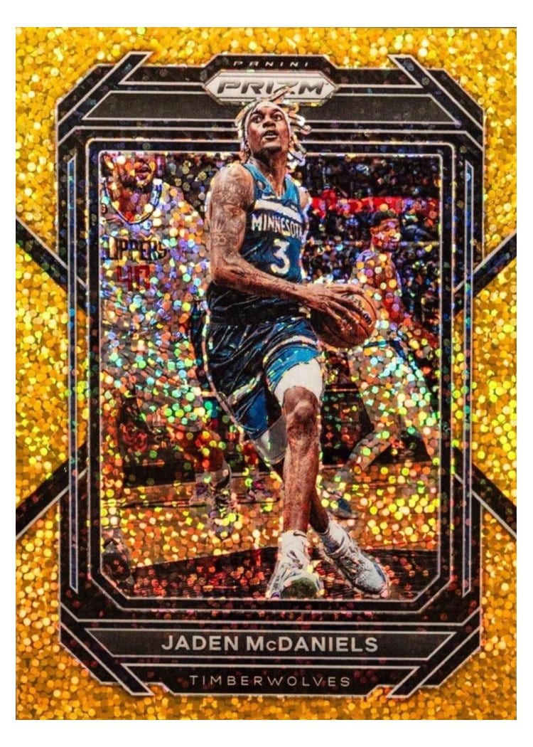 2022-23 Panini Prizm Base Set Jaden McDaniels #53 card