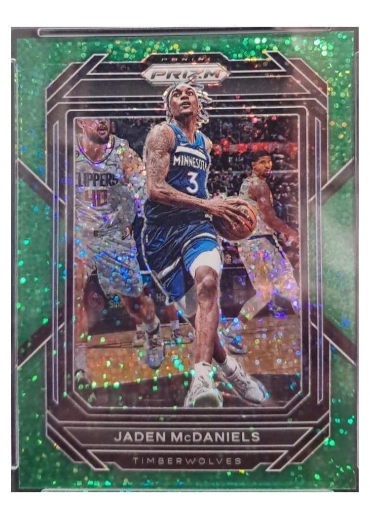 2022-23 Panini Prizm Base Set Jaden McDaniels #53 card