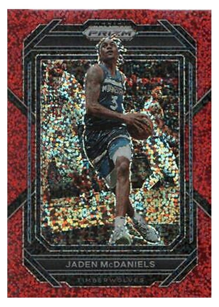 2022-23 Panini Prizm Base Set Jaden McDaniels #53 card