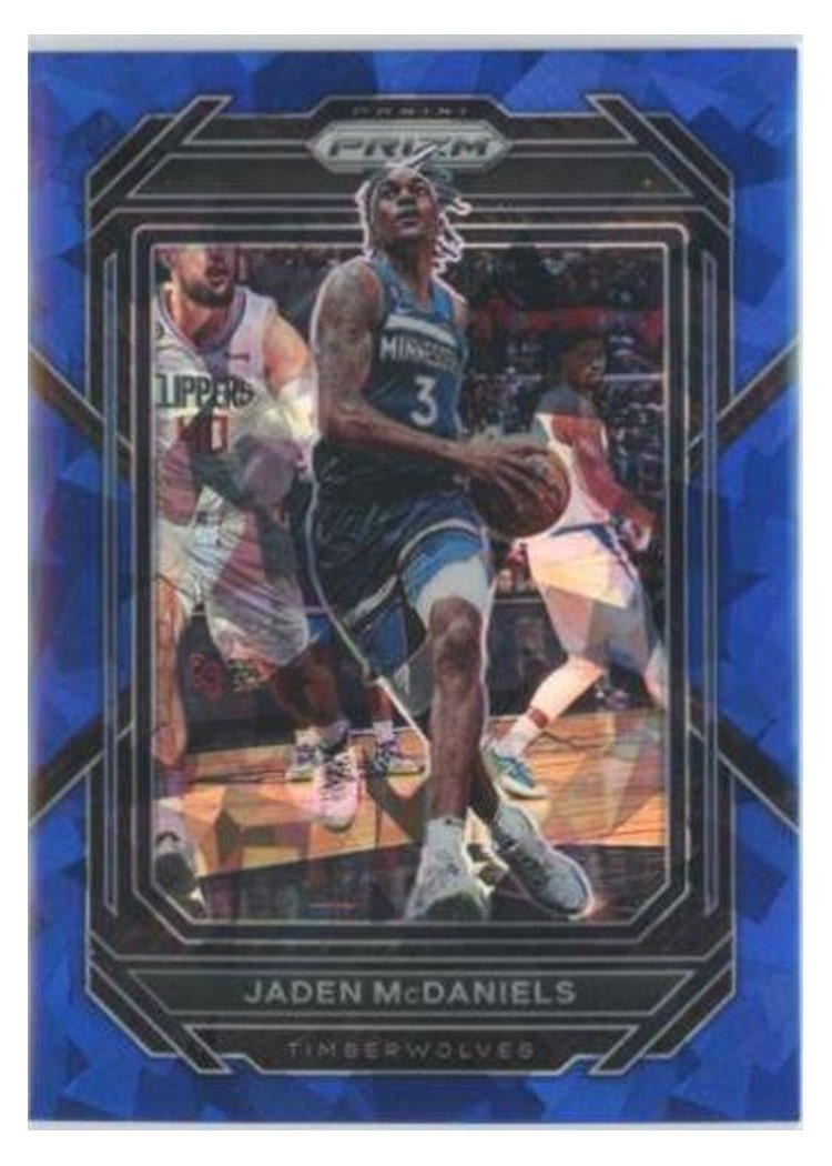 2022-23 Panini Prizm Base Set Jaden McDaniels #53 card