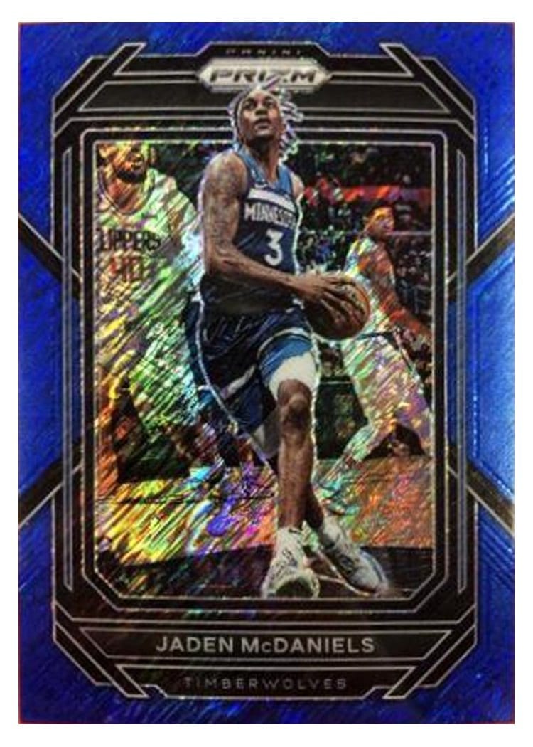 2022-23 Panini Prizm Base Set Jaden McDaniels #53 card