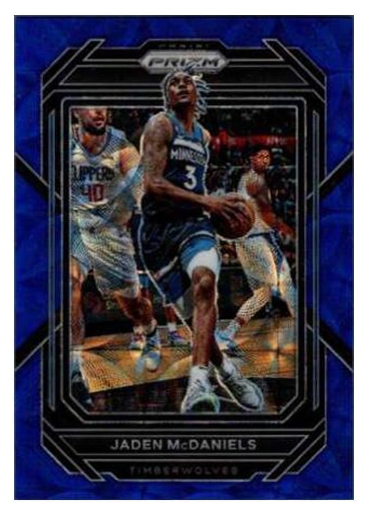 2022-23 Panini Prizm Base Set Jaden McDaniels #53 card