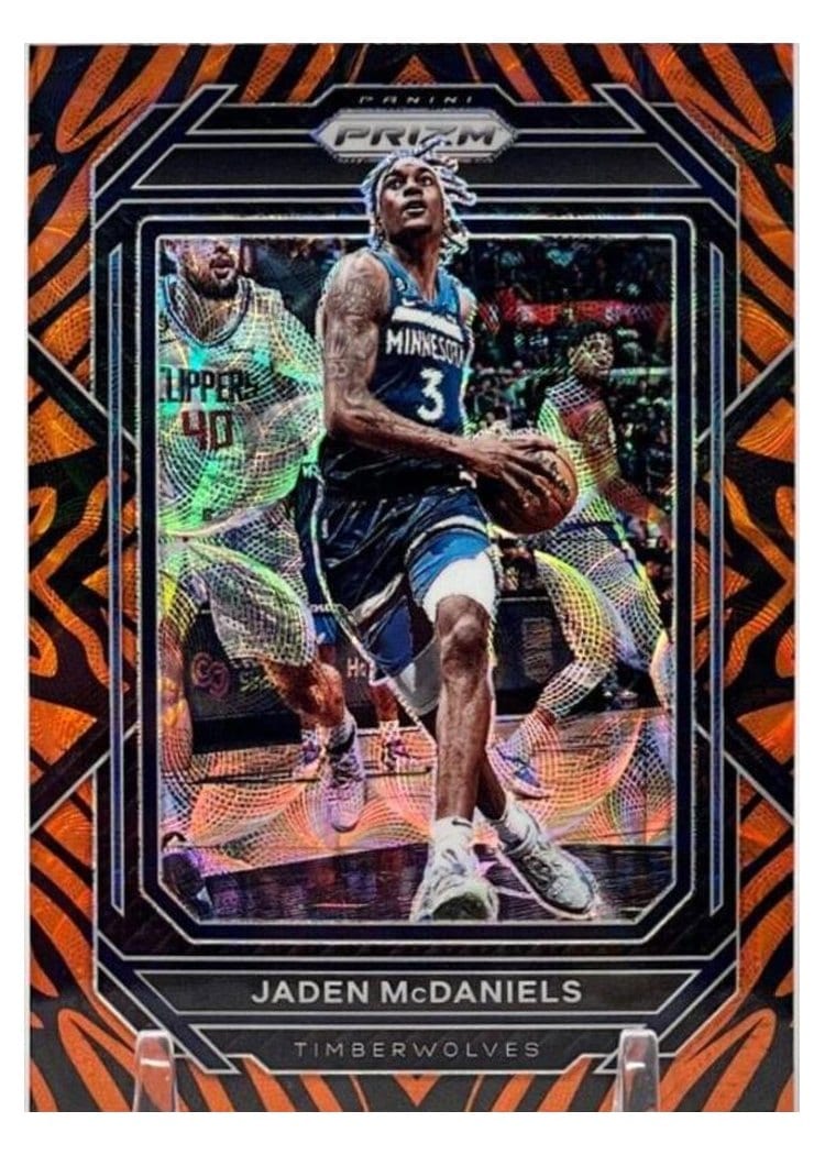 2022-23 Panini Prizm Base Set Jaden McDaniels #53 card