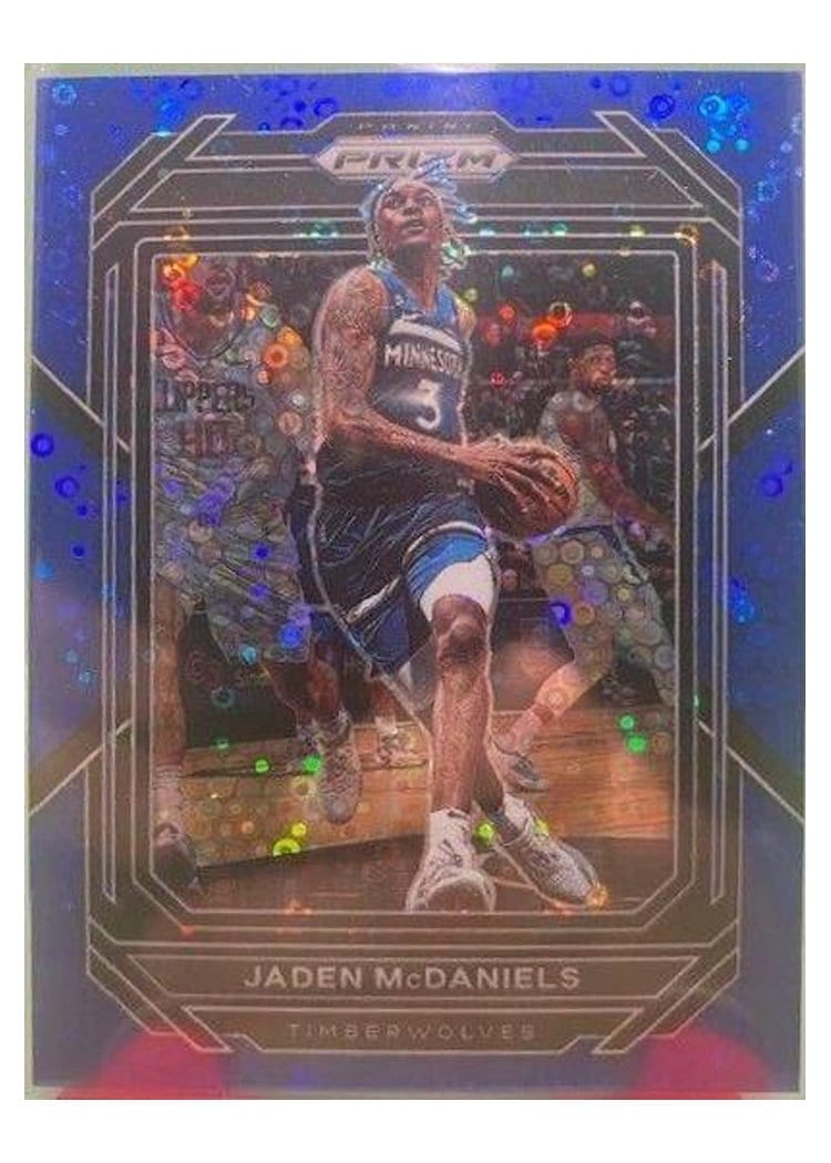 2022-23 Panini Prizm Base Set Jaden McDaniels #53 card