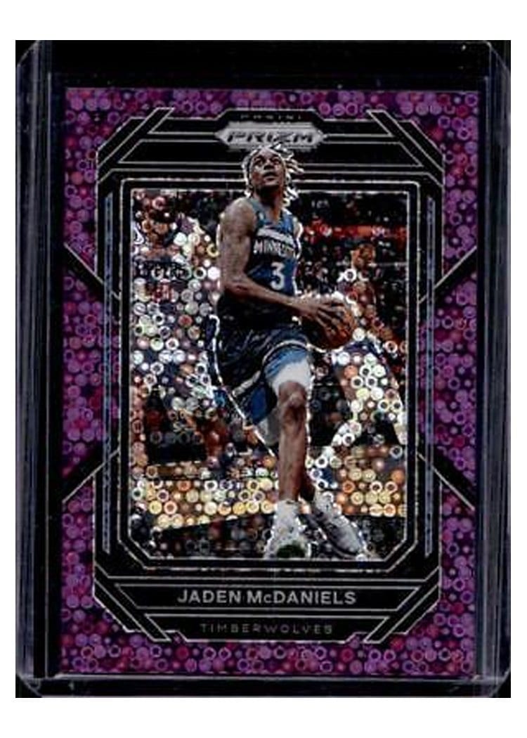 2022-23 Panini Prizm Base Set Jaden McDaniels #53 card