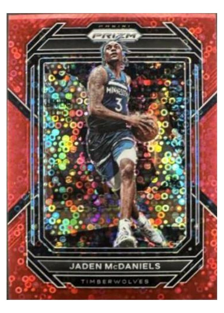 2022-23 Panini Prizm Base Set Jaden McDaniels #53 card