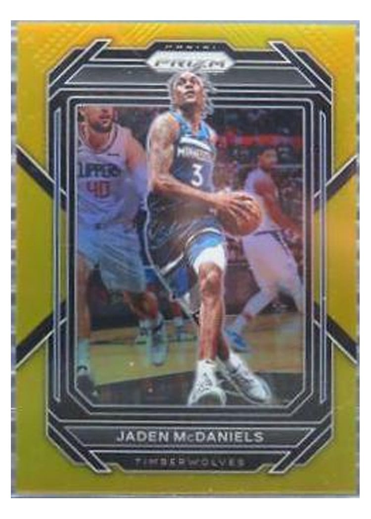 2022-23 Panini Prizm Base Set Jaden McDaniels #53 card