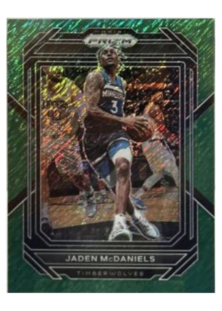 2022-23 Panini Prizm Base Set Jaden McDaniels #53 card
