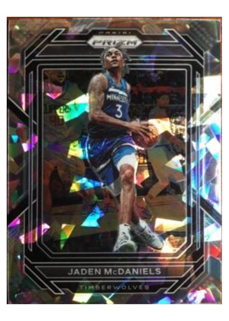 2022-23 Panini Prizm Base Set Jaden McDaniels #53 card