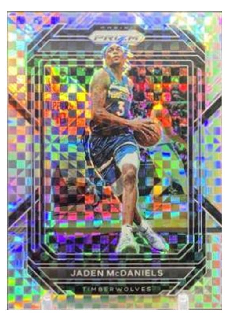 2022-23 Panini Prizm Base Set Jaden McDaniels #53 card