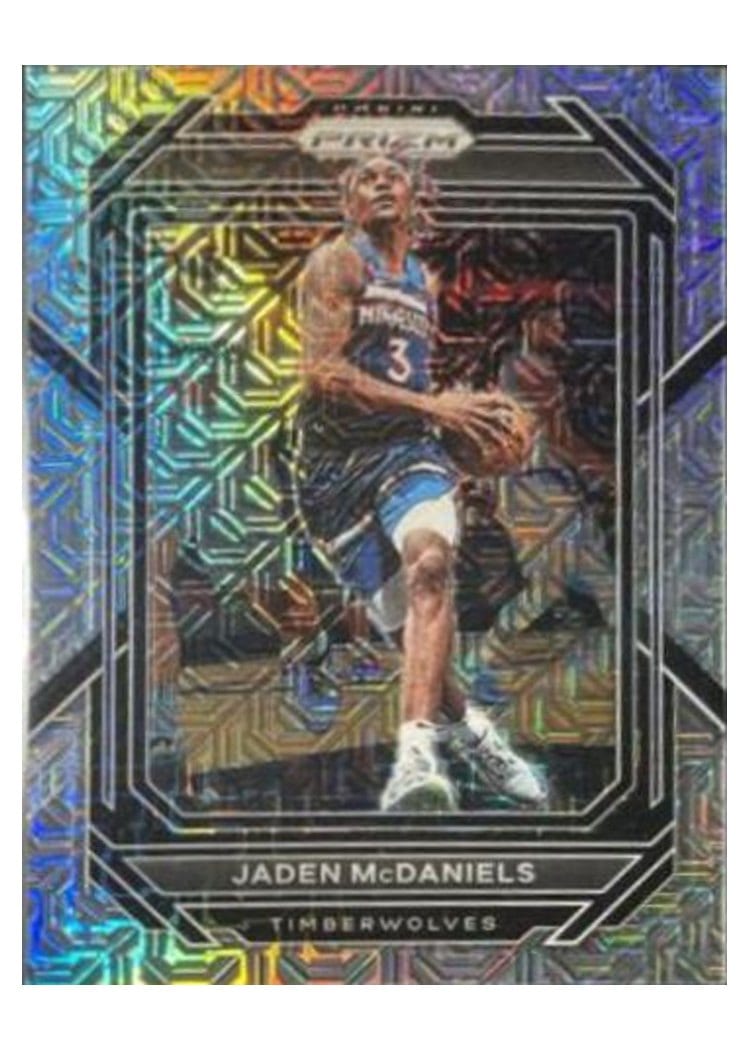 2022-23 Panini Prizm Base Set Jaden McDaniels #53 card