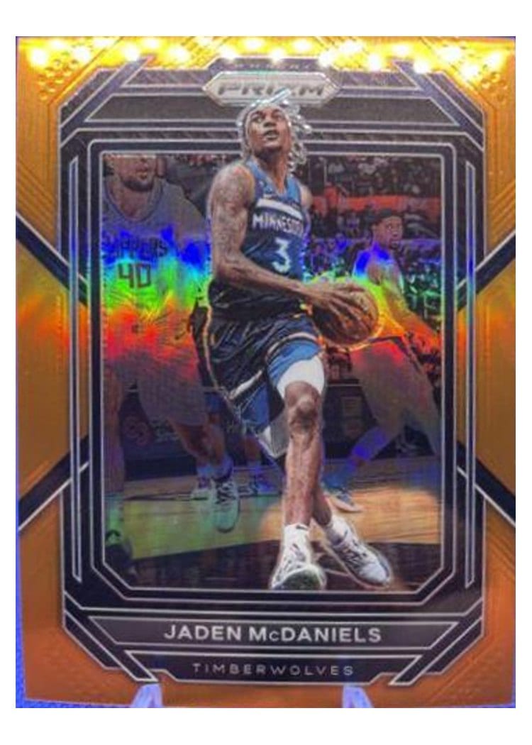 2022-23 Panini Prizm Base Set Jaden McDaniels #53 card