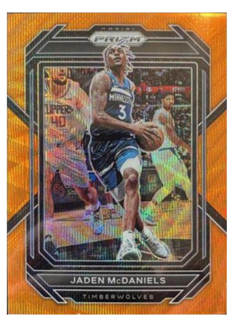 2022-23 Panini Prizm Base Set Jaden McDaniels #53 card
