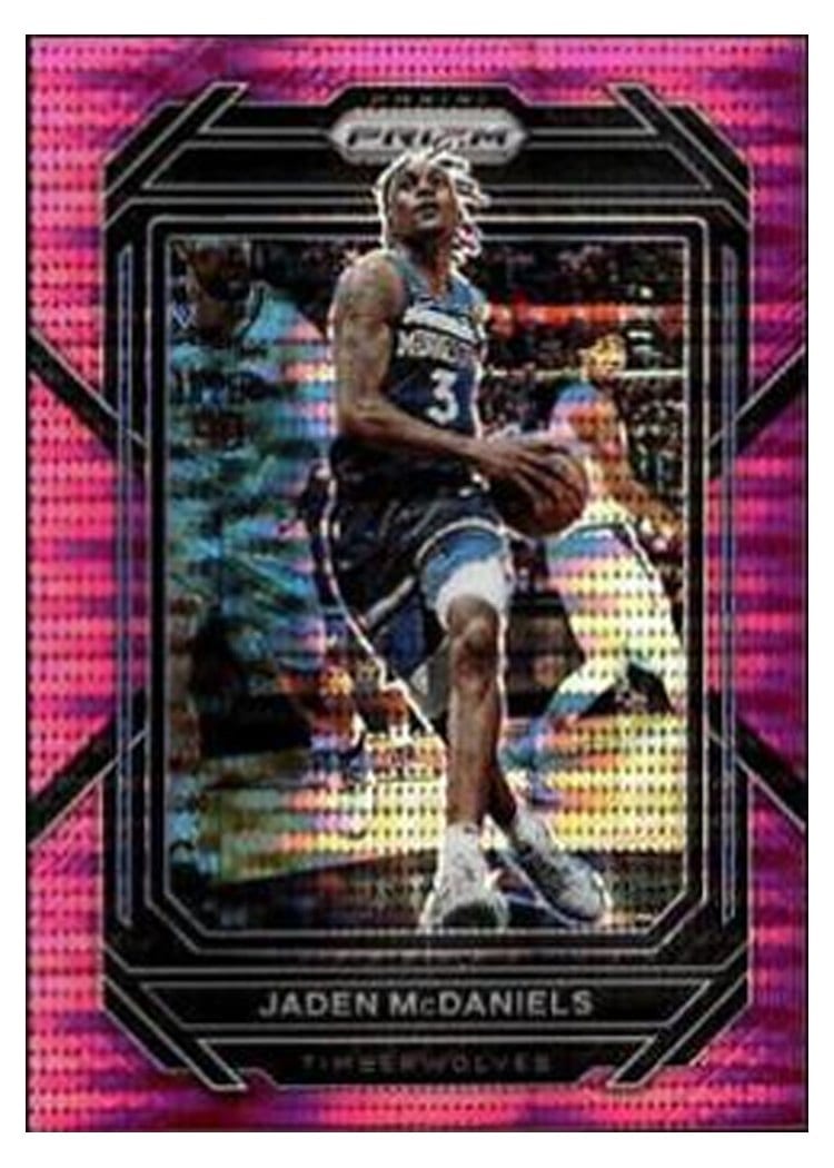 2022-23 Panini Prizm Base Set Jaden McDaniels #53 card