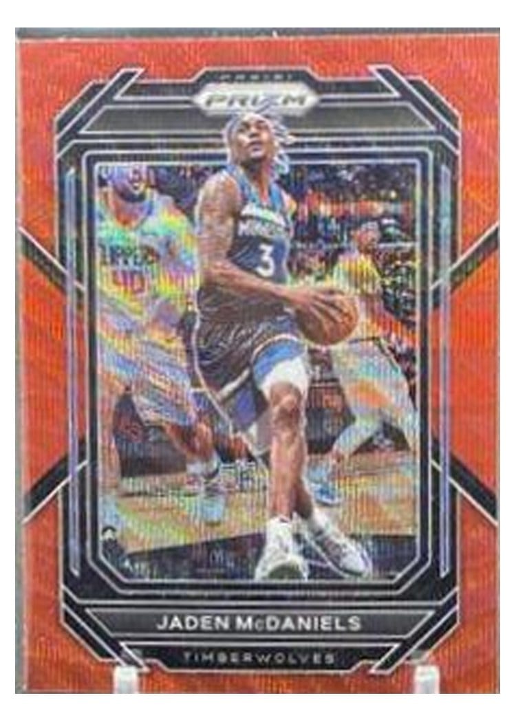 2022-23 Panini Prizm Base Set Jaden McDaniels #53 card