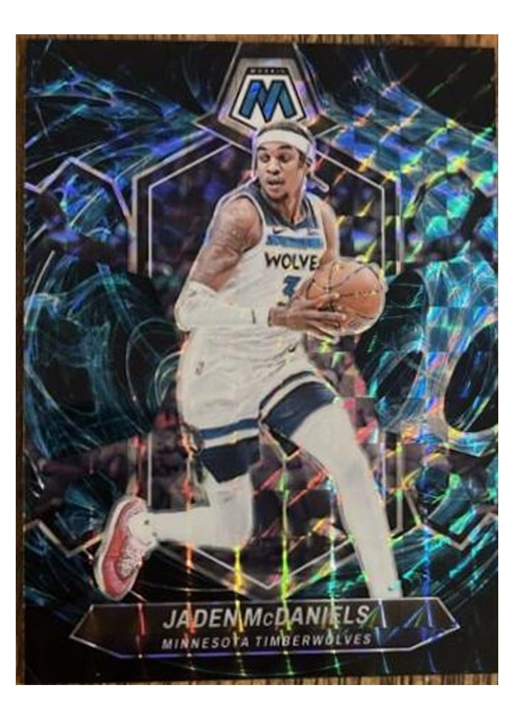 2023-24 Panini Mosaic Base Set Jaden McDaniels #87 card
