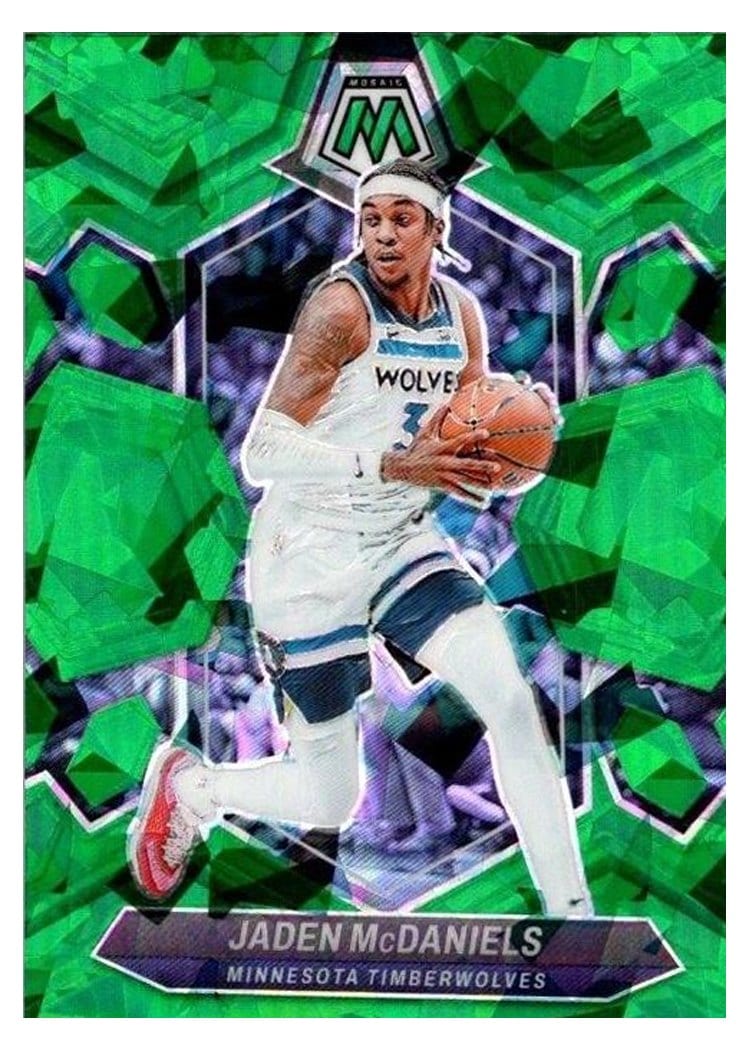 2023-24 Panini Mosaic Base Set Jaden McDaniels #87 card